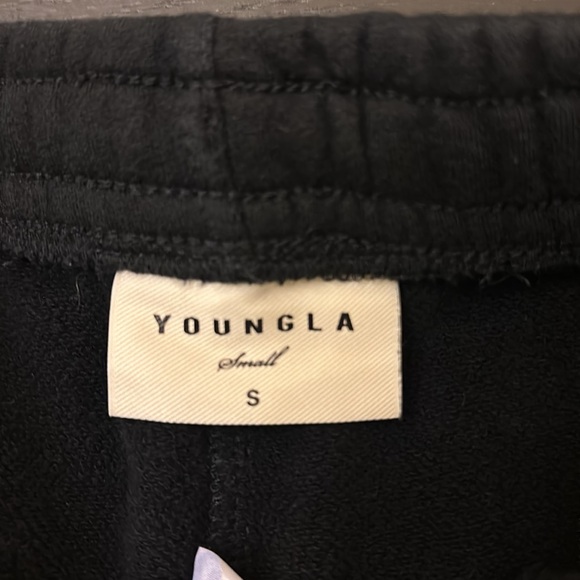 YoungLa shorts size small - black with white stripes - Picture 4 of 4